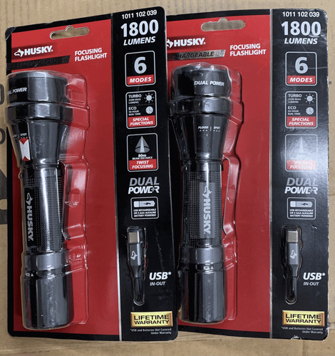 Husky 1800 lumens dual - lumens,